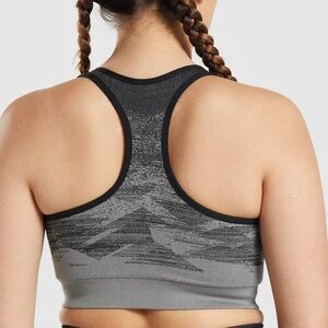 Gymshark Women’s Adapt Ombre Seamless
Sports Work Out Bra Size L